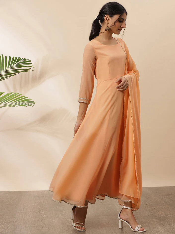 Anarkali Kurta Set with Dupatta