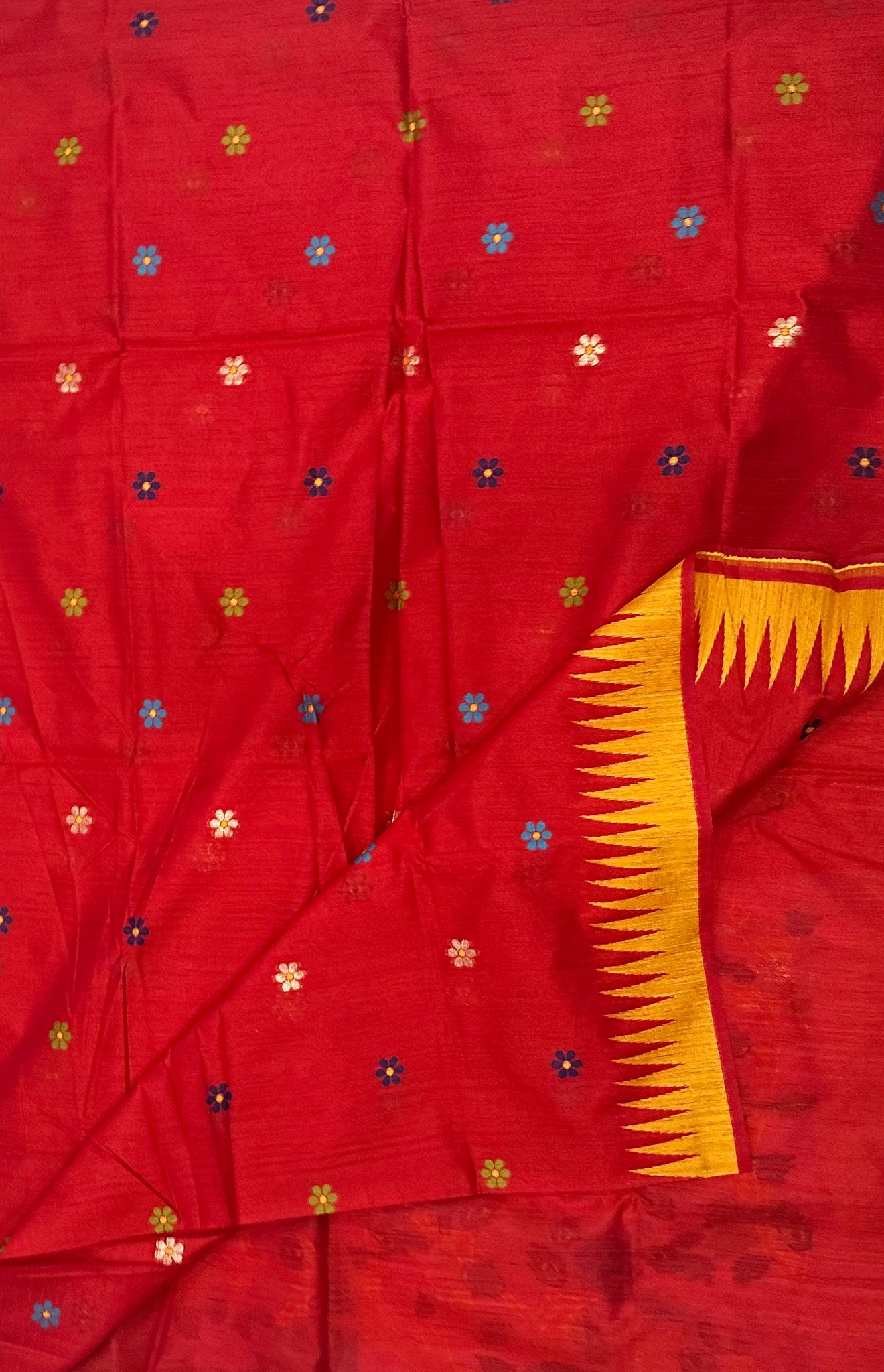 Gorgeous Partywear Jamdhani Tussar Silk Saree