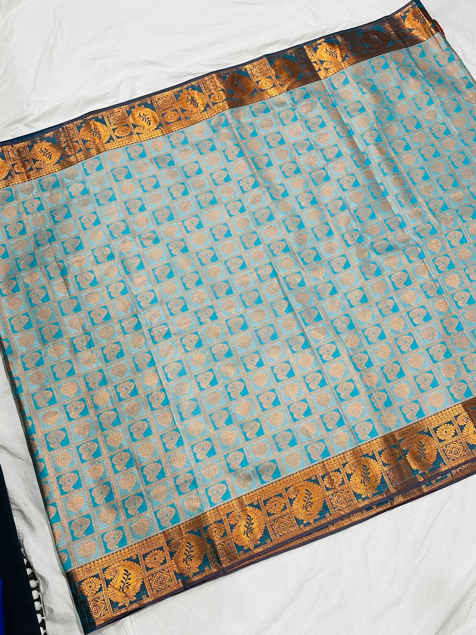 Gorgeous Kanchi Silk Saree with Stitched Blouse