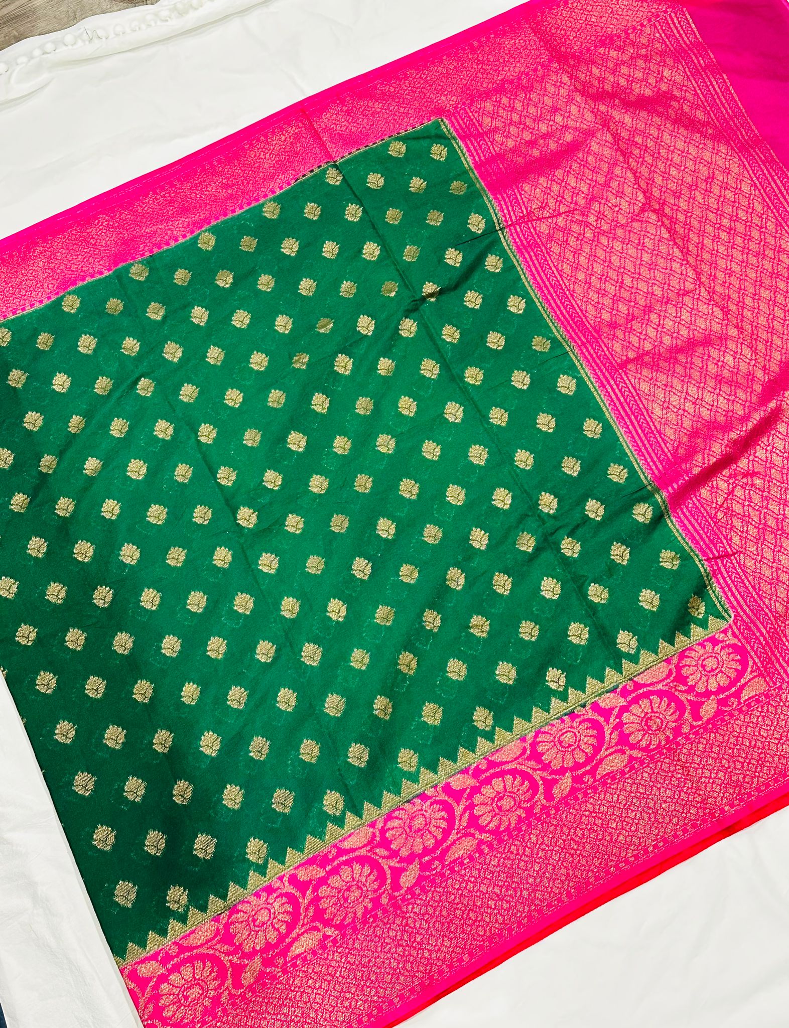 Exclusive Kanchi Silk Saree with Stitched Blouse