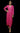 Hot Pink Flared Embroidered Kurta and Pant