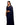 Partywear Bollywood Navy Sequin Saree with Stitched Blouse