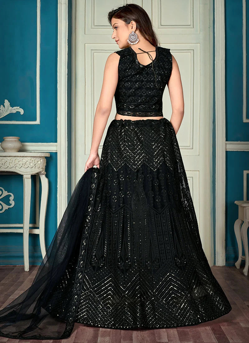 Black Lehenga