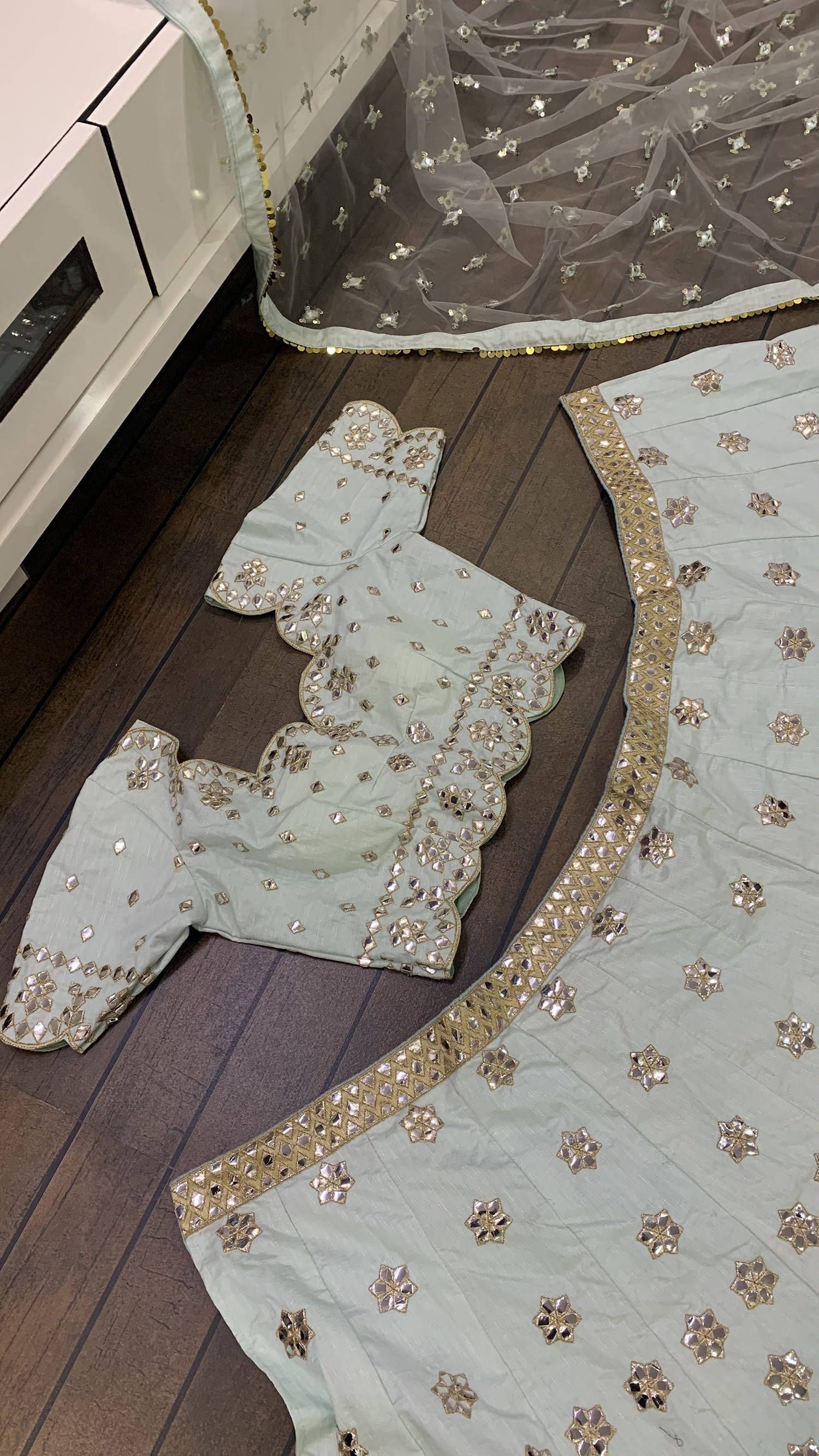 Mulberry Silk Lehenga