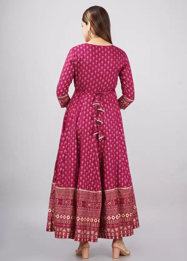 Floral Print Kurta