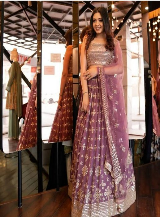 GEORGETTE  LEHENGA