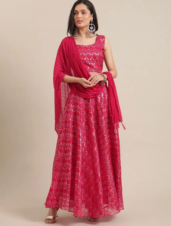 Hot Pink lehenga choli