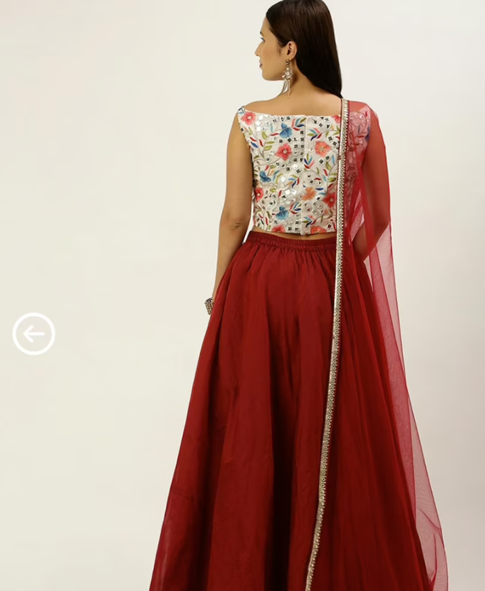 Maroon Lehenga